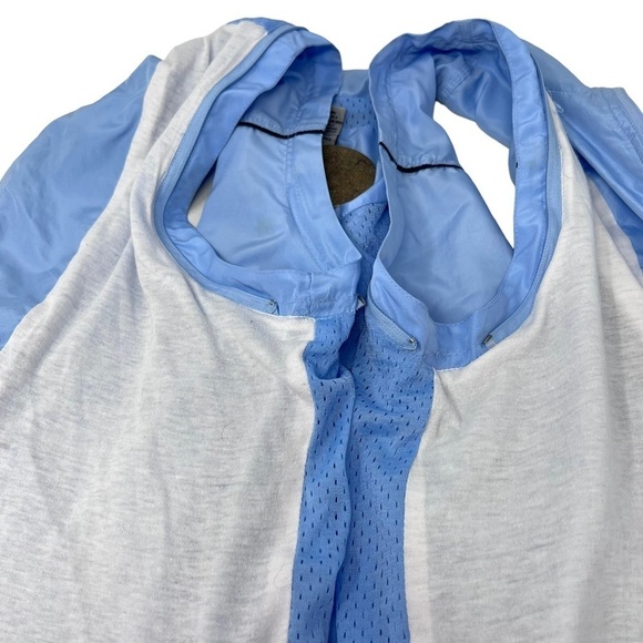 Y2K Oleg Cassini Sport Convertible Windbreaker Jacket Size XLP Removable Sleeves - Picture 10 of 16